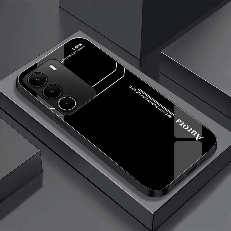 Ốp Lưng Cho REALME C71/ C75/ C75X Mặt Lưng Kính Cường Lực, Thiết Kế Độc Quyền Cao Cấp