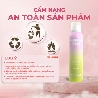 [Y392] Xịt chống nắng Cao cấp FIVE GRAINS - Nâng tone Pro-Xylane 160ML