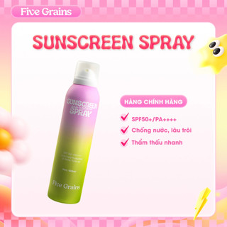 [Y392] Xịt chống nắng Cao cấp FIVE GRAINS - Nâng tone Pro-Xylane 160ML