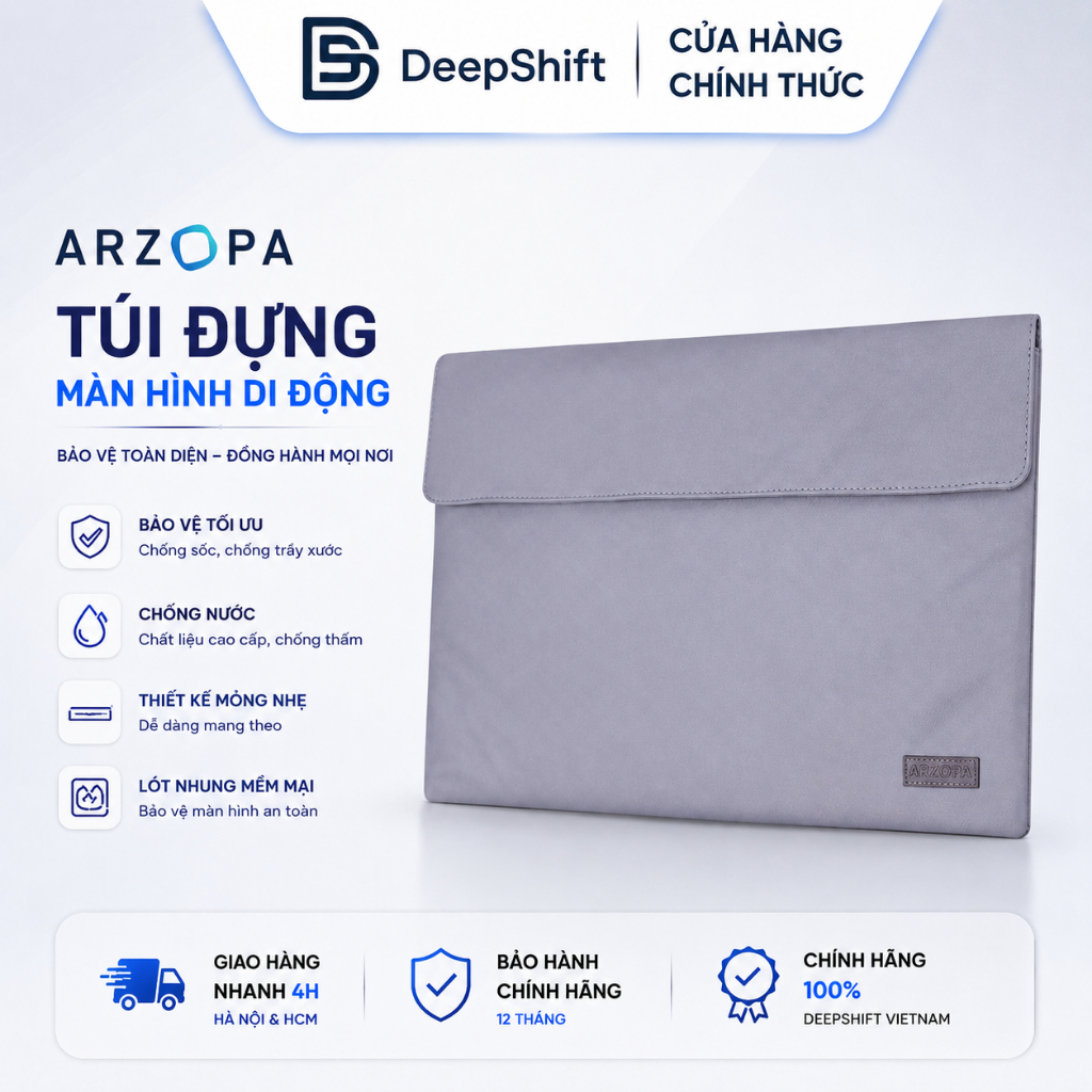 Túi Đựng Màn Hình Di Động ARZOPA | Bao Đựng Màn Hình Di Động, Tablet, Laptop Sleeve Bag