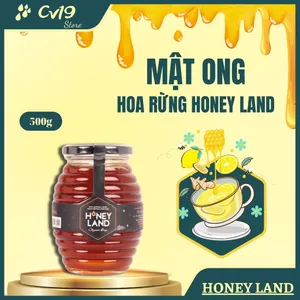 Mật ong hoa rừng Honeyland nguyên chất, giảm ho, giảm đau dạ dày, khàng viêm, làm đẹp