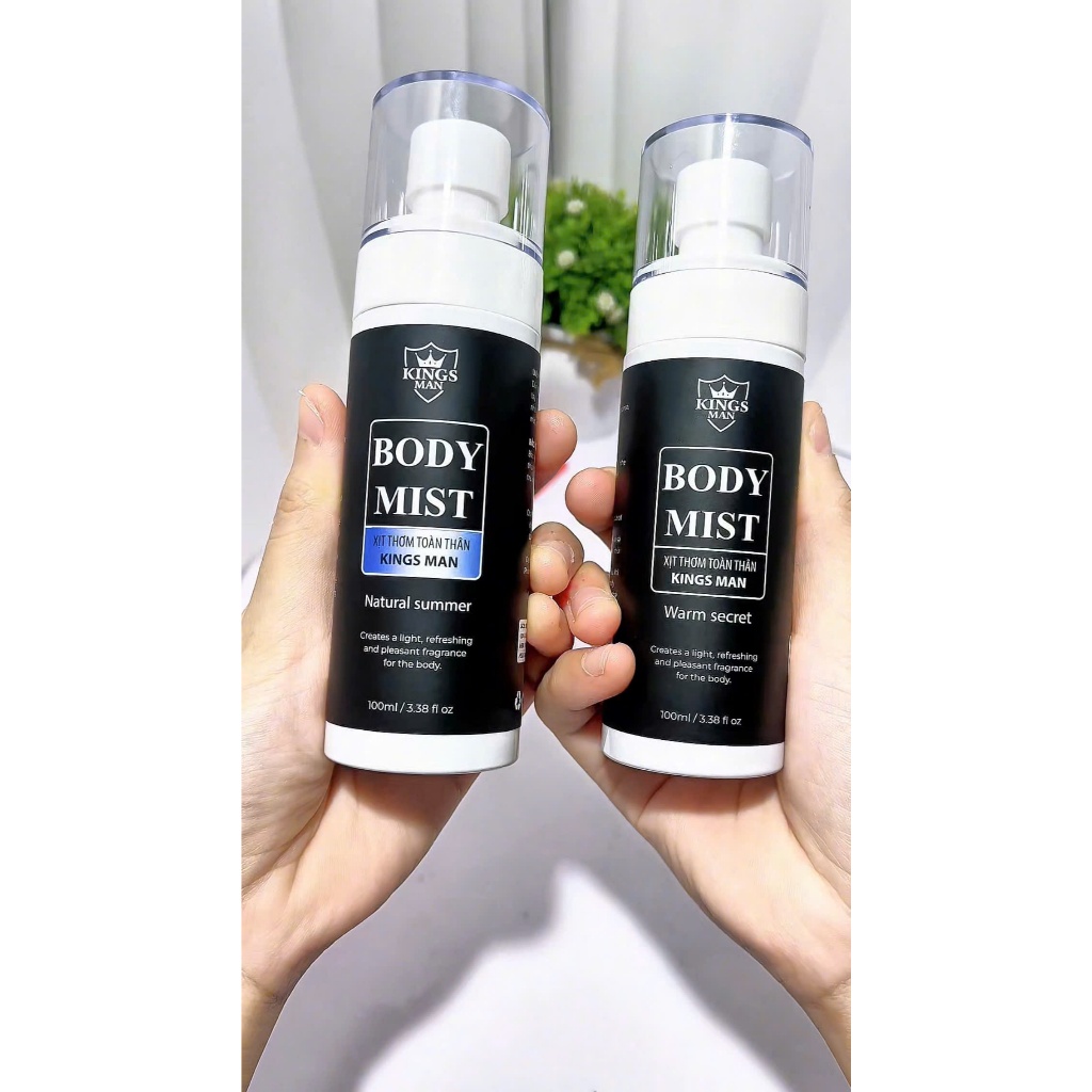 (Mua 1 Nhận 3) Combo quyến rũ Gồm 2 Sữa tắm Kingsman 3in1 350ml Tặng Body Mist 100ml xịt thơm toàn thân | BigBuy360 - bigbuy360.vn