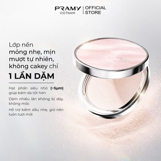 [Y393] Phấn Phủ Chống Nắng PRAMY - Trong Suốt, Kiềm Dầu, Mỏng Mịn SPF50 PRAMY Sheer Sunscreen Pressed Powder 7G