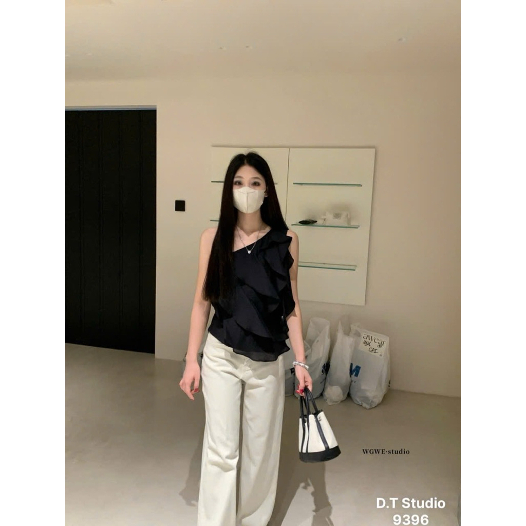 [𝐒𝐮𝐙𝐲] Áo Bèo Lệch Vai WEGE QCCC