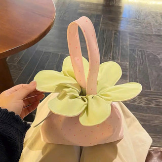 🌷 Túi Xách Hoa Tulip Pastel Coquette – Túi Đeo VaiTay Nàng Thơ Style Hàn Quốc Đa Năng Hot Trend Pinterest 2026