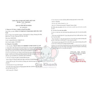 Thạch trái cây Orihiro đủ vị dai giòn nhiều hương vị Nhật Bản cho bé