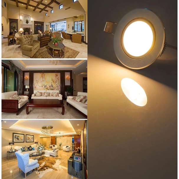 Đèn Led Downlight Âm Trần 5w/9w/12w Trang trí phòng khách phòng ngủ phòng bếp hành lang lối đi