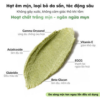 Bột Tắm Trắng Body Toàn Thân Green Brighten, Ủ Trắng Toàn Thân Thảo Mộc, Skinstory 300gr