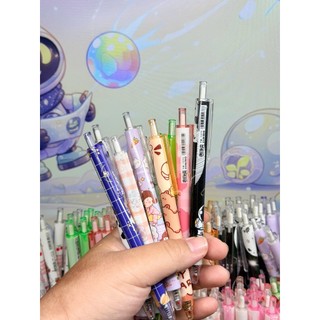 10 Bút  Mực Gel bút mực đen bút bi bút bấm Nhiều Hình Dễ Thương Ngòi 0.5mm Nhanh Khô