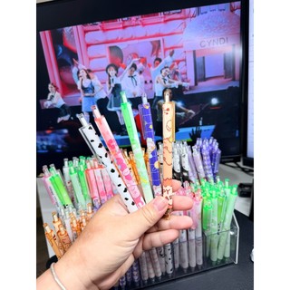 10 Bút  Mực Gel bút mực đen bút bi bút bấm Nhiều Hình Dễ Thương Ngòi 0.5mm Nhanh Khô