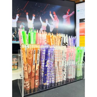 10 Bút  Mực Gel bút mực đen bút bi bút bấm Nhiều Hình Dễ Thương Ngòi 0.5mm Nhanh Khô