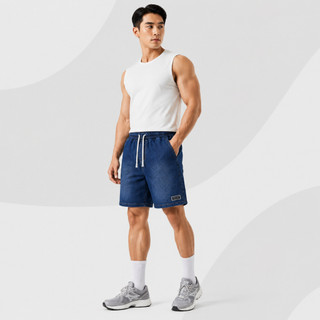 Quần Jean Ngố Nam  Jean Wash Ống Rộng Form Rộng Cạp Chun Dây Rút Xanh Denim Chất Jean J96