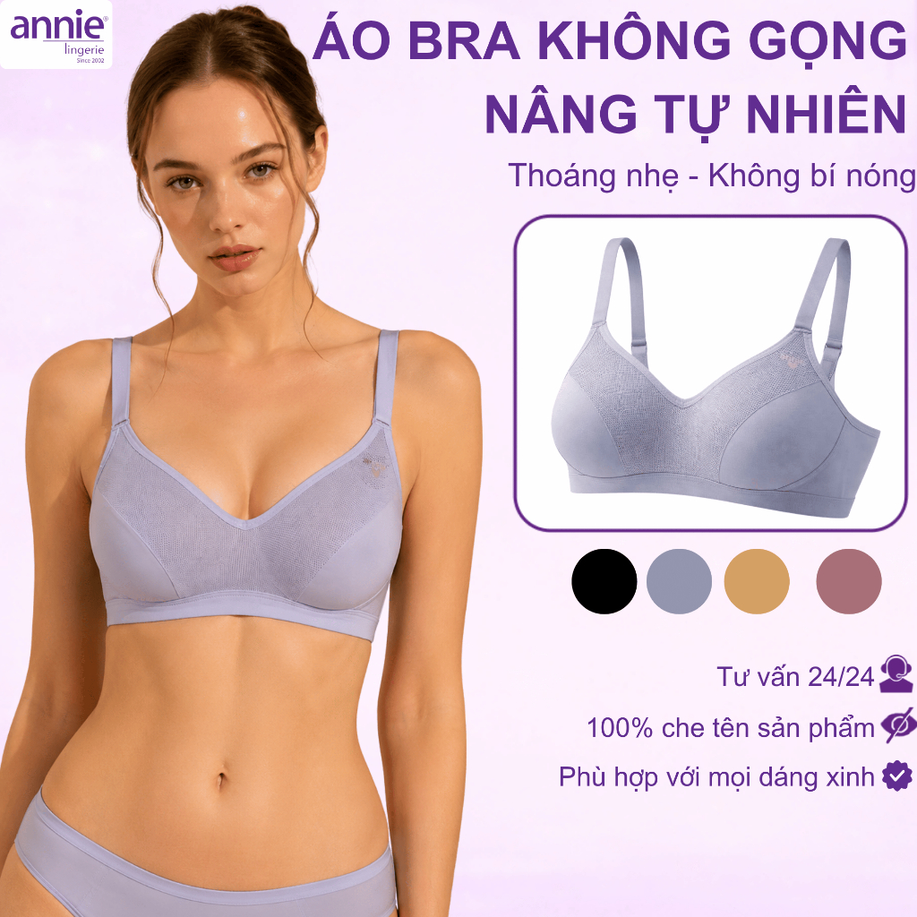 Áo ngực không gọng annie mút mỏng Bra8139 thoáng mát, nâng nhẹ tự nhiên thoáng mát khi tập thể thao