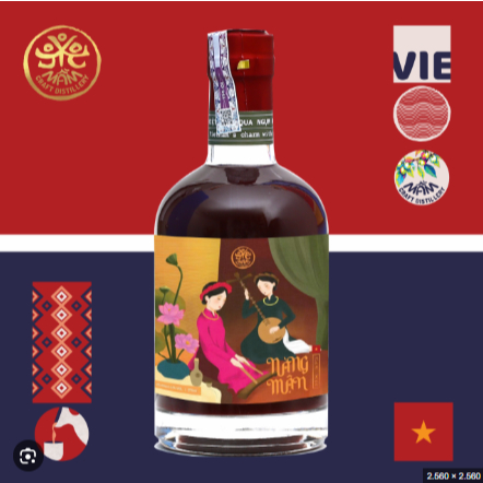 Nàng Mận Mầm Distillery 530ml - Hoa Quả Trái Cây Lên Men Ngọt Êm - Chạm Atelier