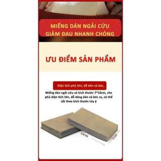 Combo 5 Túi 250 Miếng Dán Ngải Cứu Giảm Đau Cổ Vai Gáy, Cao Dán Ngải Cứu tongkhonhatlinh
