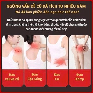 Combo 5 Túi 250 Miếng Dán Ngải Cứu Giảm Đau Cổ Vai Gáy, Cao Dán Ngải Cứu tongkhonhatlinh