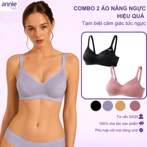 Combo 2 Áo ngực không gọng annie mút mỏng Bra8139 thoáng mát, nâng nhẹ thoáng mát khi tập thể thao