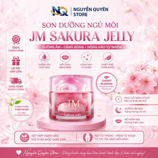 ✅ JM Luxury Sakura Jelly 33g Gel Dưỡng Môi Hoa Anh Đào