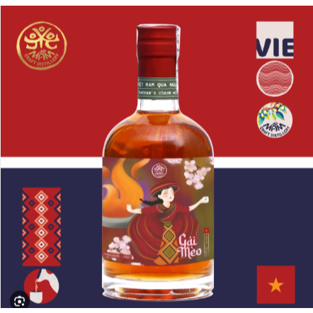 Gái Mèo Mầm Distillery 530ml - Hoa Quả Trái Cây Lên Men Ngọt Êm - Chạm Atelier