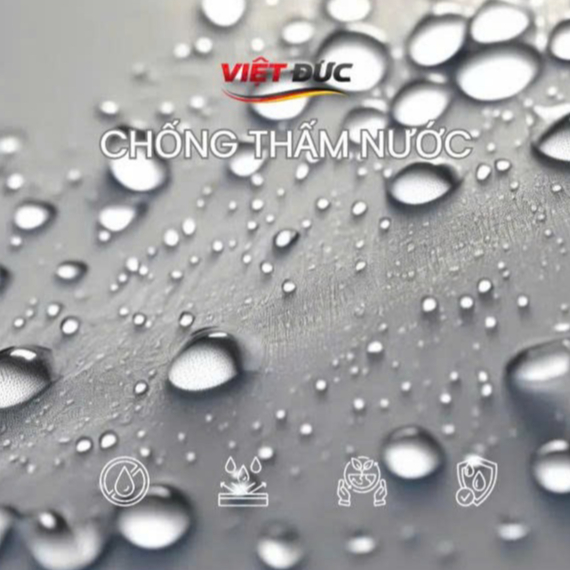 Áo Mưa Bít Vải Dù VIỆT ĐỨC 1 Người - Áo Mưa Vải Dù Cao Cấp Nam Nữ Thiết Kế Kín Nhanh Khô Không Mùi