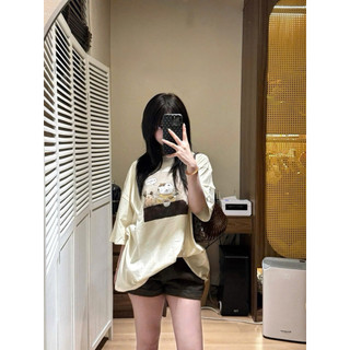 •𝙆𝙞𝙣𝙜𝙨𝙝𝙤𝙥𝙗𝙚𝙖𝙪𝙩𝙮•Áo Phông Hoạt Hình Mèo Xinh QC