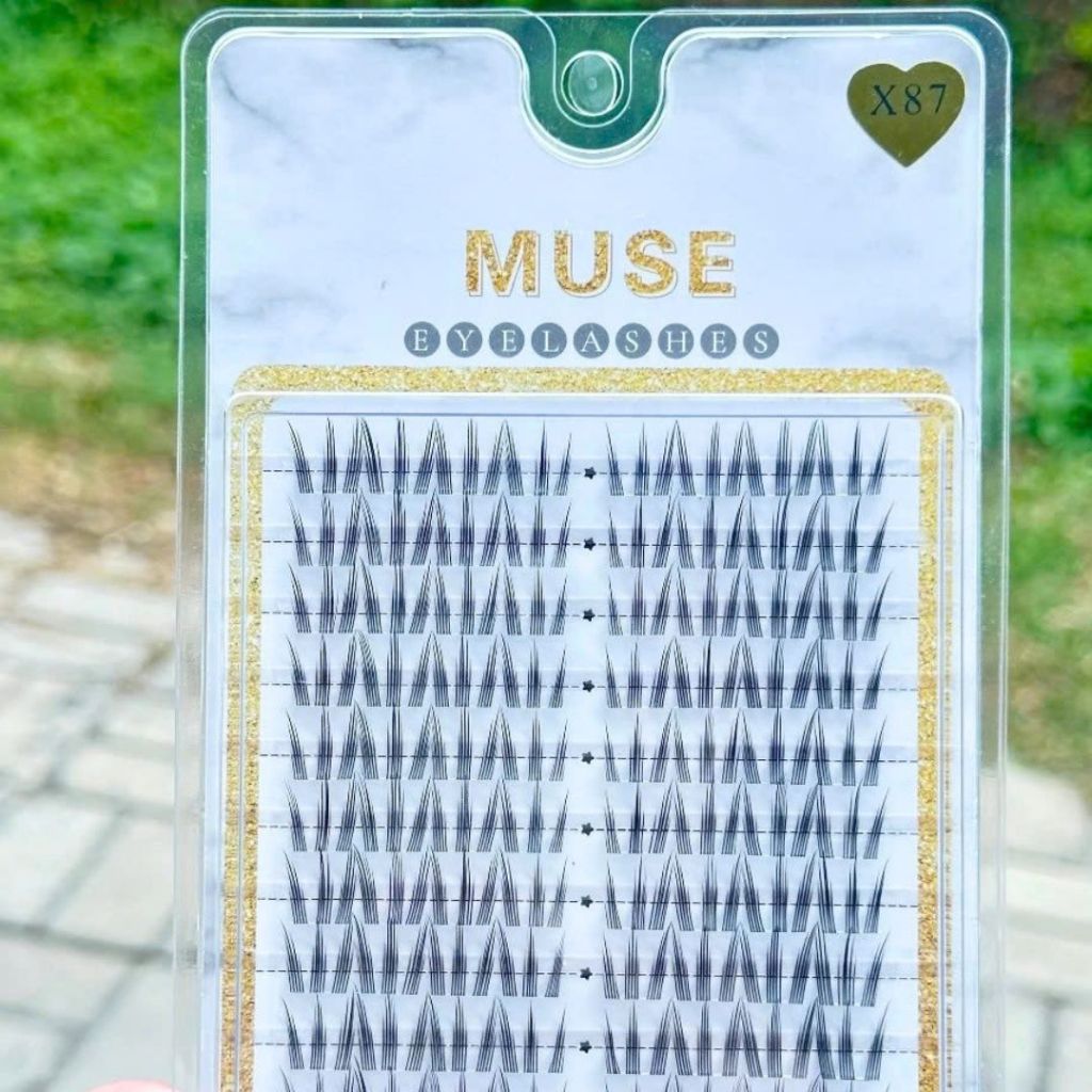 LeeVelvetLashes MI Muse X87 Mi Cụm Tự Nhiên, Mỏng Nhẹ