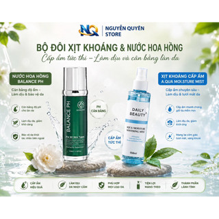 Xịt khoáng cấp ẩm làm dịu da A.qua Moi.sture Mist – Hỗ trợ phục hồi, giảm khô căng _ Nguyễn Quyên Store