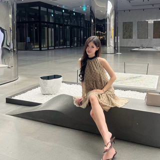Váy voan chấm bi 2 lớp dáng xoè - Pearla.studio