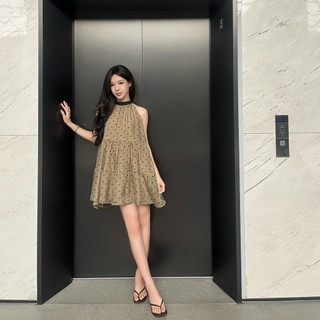 Váy voan chấm bi 2 lớp dáng xoè - Pearla.studio