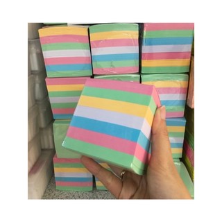 Giấy note màu không keo nhiều size 500-700 tờ, giấy thủ công ghi chú xếp hạc handmade G2