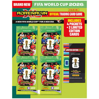 [ Multi Pack PA World Cup 2026 ] Túi Gói Thẻ Multi Pack Panini Adrenalyn XL World Cup 2026 25/26 ( 34 Thẻ )