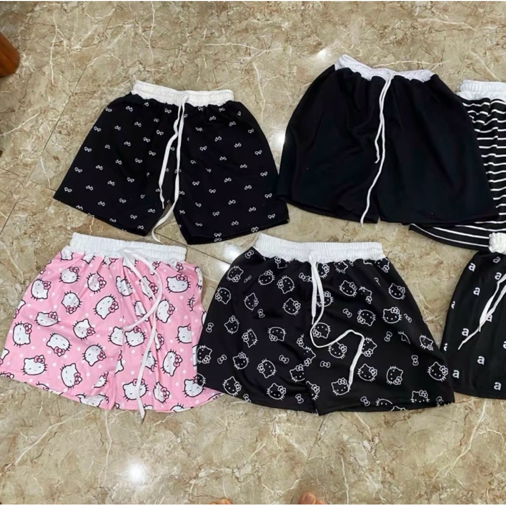 Nhiều mẫu quần đùi short nữ  in hình cạp chun rút | BigBuy360 - bigbuy360.vn