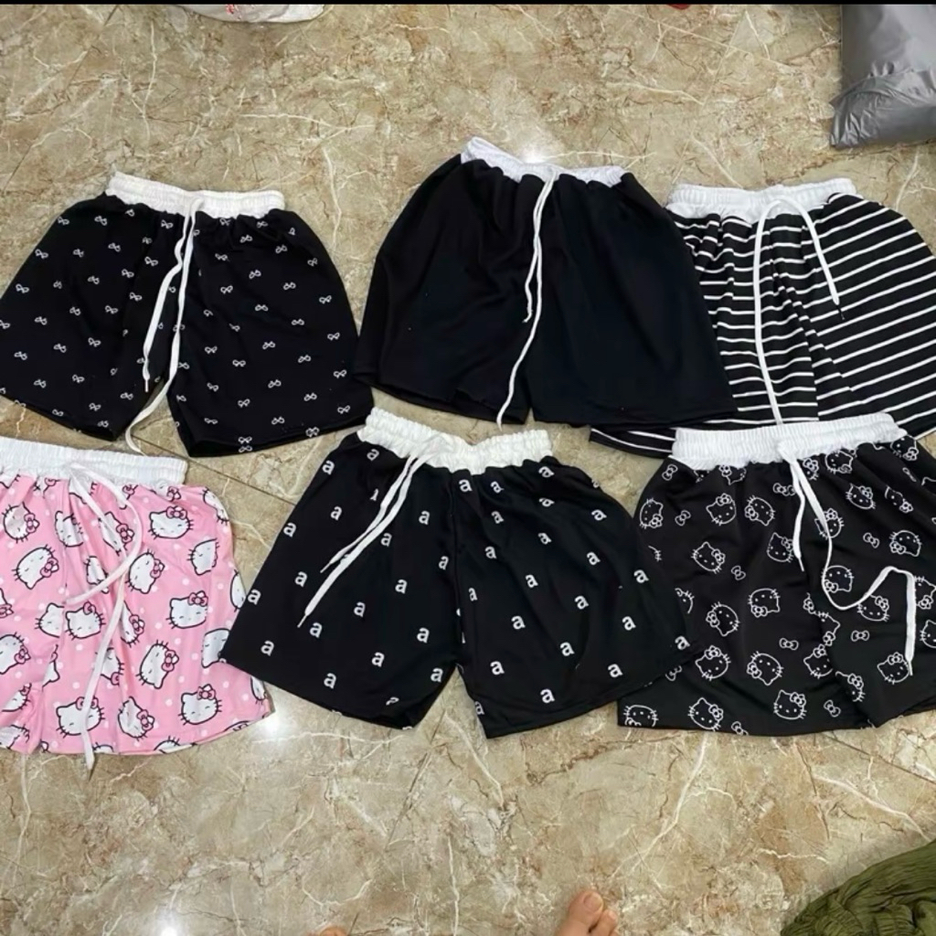 Nhiều mẫu quần đùi short nữ  in hình cạp chun rút | BigBuy360 - bigbuy360.vn