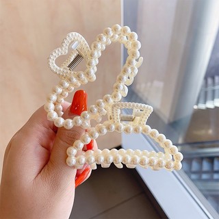 Cặp tóc dọc càng cua hạt trai nhân tạo nữ tính nhiều mẫu đáng yêu Chồi accessories - K246