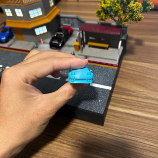 Mazda rx-7 in 3D màu ngẫu nhiên tỉ lệ 1/64 trang trí diorama - mô hình xe 1/64 trang trí diorama - phụ kiên diorama 1/64