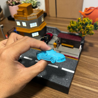 Mazda mx-5 in 3D màu ngẫu nhiên tỉ lệ 1/64 trang trí diorama - mô hình xe 1/64 trang trí diorama - phụ kiên diorama 1/64