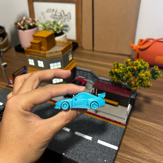 Toyota supra MK4 in 3D màu ngẫu nhiên tỉ lệ 1/64 trang trí diorama - mô hình xe 1/64 trang trí diorama - phụ kiện dioram