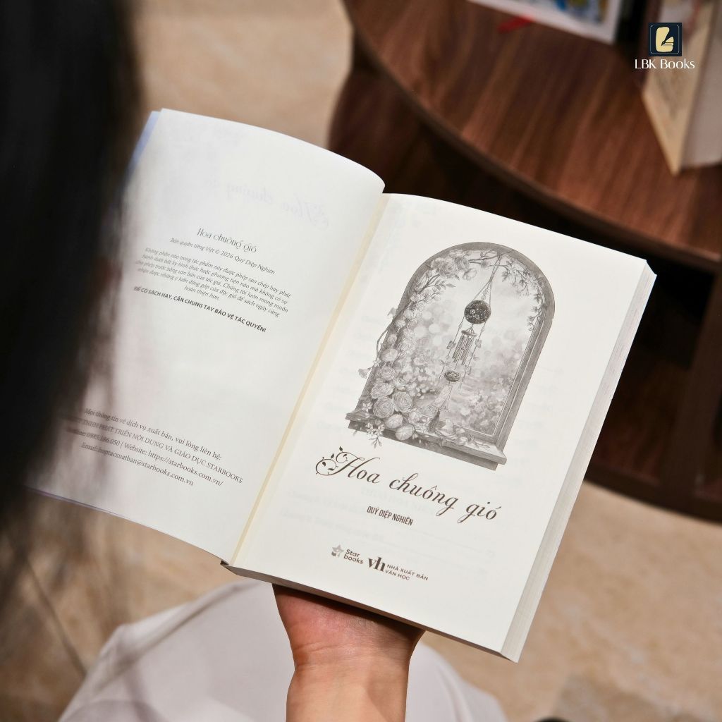 Sách: Hoa Chuông Gió - Quý Diệp Nghiên