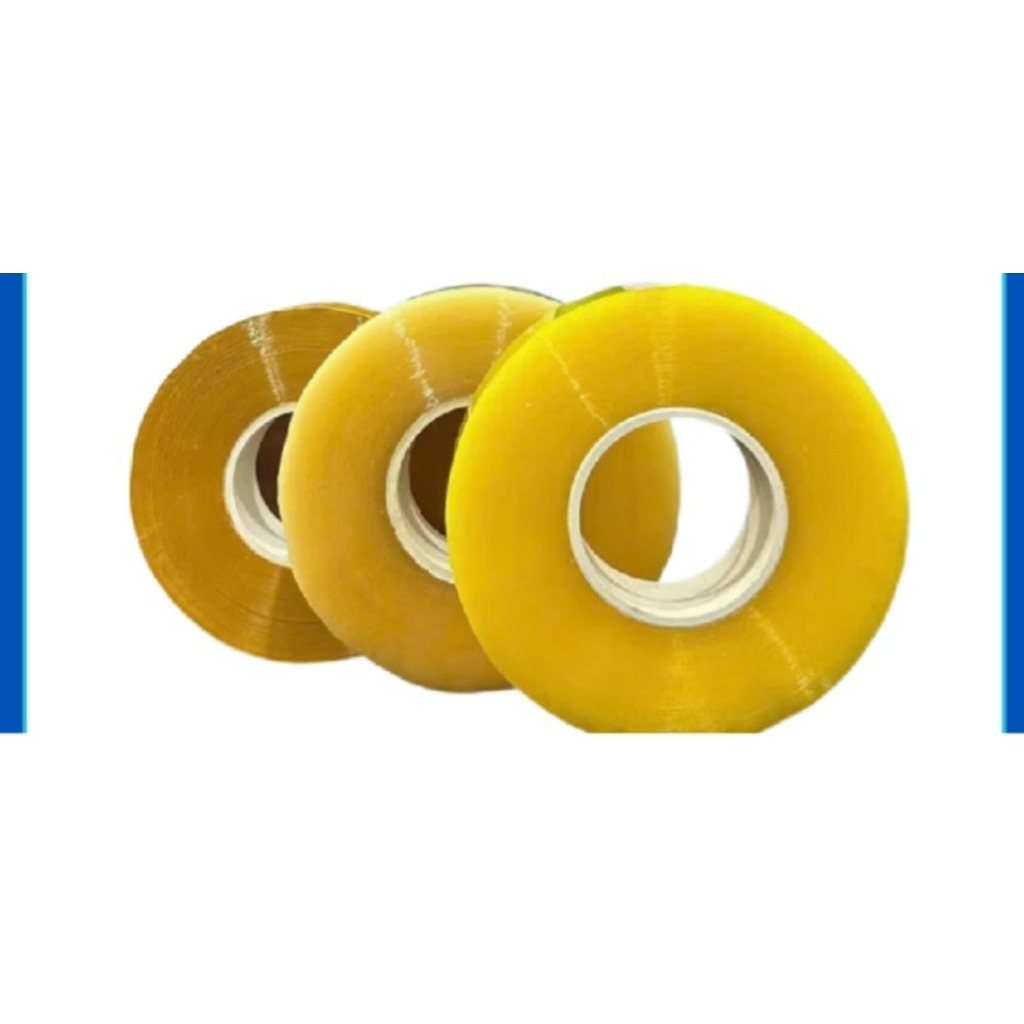 1 cuộn băng dính băng keo 1kg, lõi nhựa mỏng