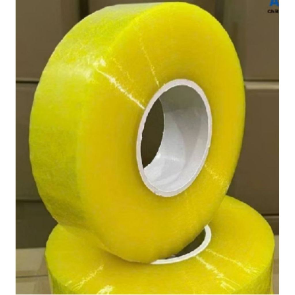 1 cuộn băng dính băng keo 1kg, lõi nhựa mỏng