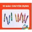 Compo 10 hộp Sáp Màu Thiên Long Colokit CRC015, CRC016 (10 cây/ hộp)