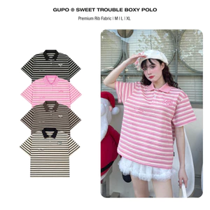 Áo Polo 𝙎𝙬𝙚𝙚𝙩 𝙏𝙧𝙤𝙪𝙗𝙡𝙚 𝙂𝙐𝙋𝙊 Form Boxy Logo Thêu Nam Nữ Local Brand Chính Hãng – PLS01