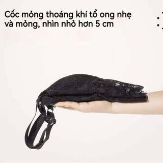 Áo lót ren dạng yếm - Ngực to trông nhỏ, chống hở, mỏng nhẹ quyến rũ - Áo ngực full cup