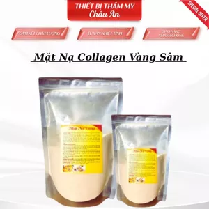 Mặt Nạ Collagen Vàng Sâm, Mặt Nạ Dẻo Vàng Sâm Chiết Xuất Vitamin Giúp Da Trắng Sáng Mịn Màng