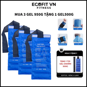 Túi Gel Chườm Nóng Lạnh ECOFIT – Hỗ Trợ Thư Giãn Cơ, Giảm Mỏi Sau Tập Luyện