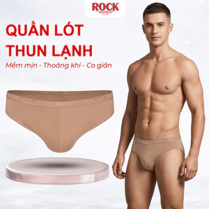 Quần Lót Nam ROCK QA 1110 Chất Thun Lạnh Thoáng Mát Cá Tính, Quần Sịp Nam Dáng Trẻ Trung Thoải Mái Cả Ngày