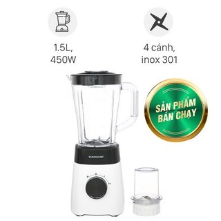 Máy xay sinh tố đa năng Sunhouse SHD5114 chính hãng trưng bày chính hãng 100% bảo hành 12 tháng