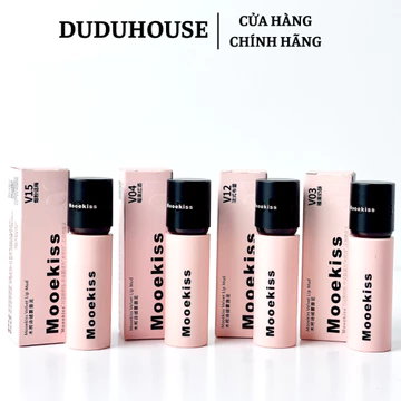Son Kem Bùn Mooekiss Velvet Lip Mud Bền Màu, Chất Son Mềm Mịn 3g
