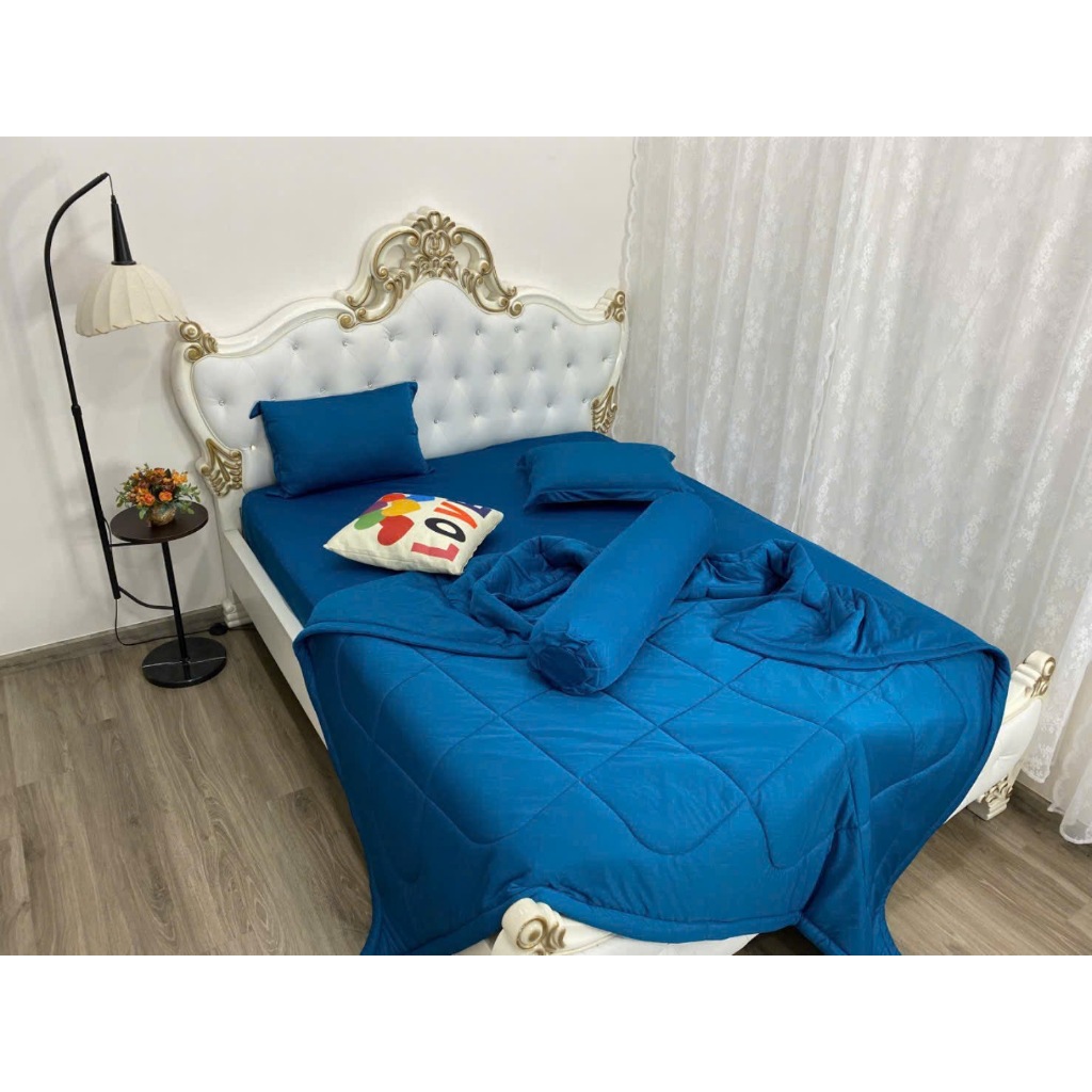 Mền thun Hàn Quốc trơn 1 màu Aniva Home, mềm mại, co giãn tốt, thoáng mát, êm ái, sử dụng lâu dài
