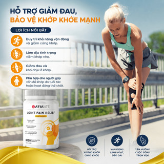 ARRAVITE Joint Pain Relief Australia – Hỗ Trợ Xương Khớp Khỏe Mạnh, Giảm Đau Nhức Cơ Khớp – Dành Cho Người Hay Vận Động